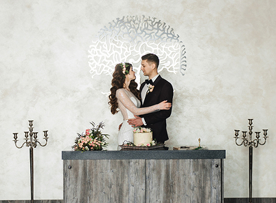 حفل خطوبة رومانسي